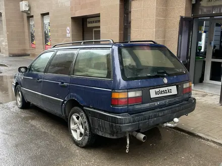 Volkswagen Passat 1992 года за 800 000 тг. в Астана – фото 3