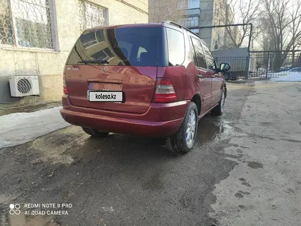 Mercedes-Benz ML 320 2000 года за 4 000 000 тг. в Костанай – фото 4