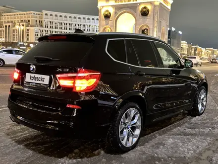 BMW X3 2015 года за 14 000 000 тг. в Астана – фото 4