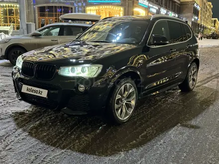 BMW X3 2015 года за 14 000 000 тг. в Астана – фото 3