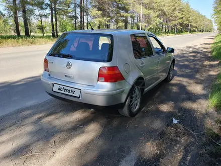 Volkswagen Golf 2001 года за 2 600 000 тг. в Талдыкорган – фото 4