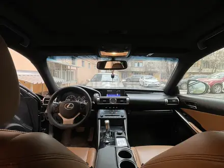 Lexus IS 250 2015 года за 12 900 000 тг. в Алматы – фото 8