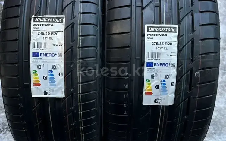 245/40/20 и 275/35/20 BRIDGESTONE POTENZA S001 RFT за 680 000 тг. в Астана