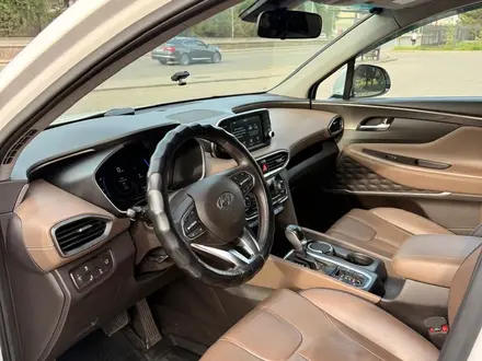 Hyundai Santa Fe 2020 года за 13 300 000 тг. в Алматы – фото 5