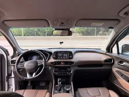 Hyundai Santa Fe 2020 года за 13 300 000 тг. в Алматы – фото 8