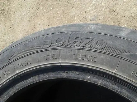 Резина 195/55 R15 — "Premiorri Solazo" (Украина), летняя, лысая.2 за 8 000 тг. в Астана – фото 6