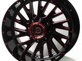Диски R20 10J 6x135 ET-12 ЦО 106, 1 GLOSS BLACK CANDY RED MILLED за 450 000 тг. в Алматы