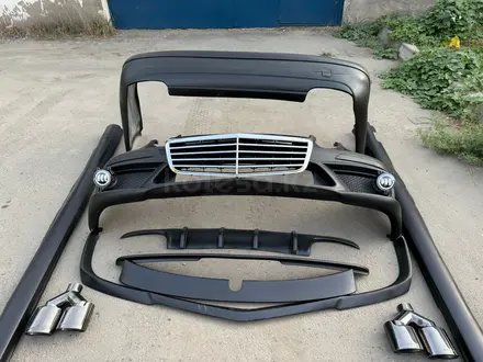 Бампер Mercedes-Benz w124 w140 w190 w202 w210 w211 w220 w219 за 34 999 тг. в Караганда – фото 13