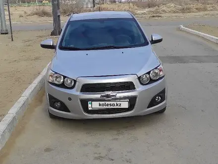 Chevrolet Aveo 2012 года за 2 700 000 тг. в Байконыр – фото 7