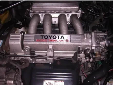 Двигатель на toyota carina e 2 л 3s ge yamaha. Тойота Карина е Ямаха за 320 000 тг. в Алматы – фото 5