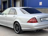 Mercedes-Benz S 55 2005 годаүшін12 500 000 тг. в Алматы – фото 4