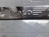 Хром накладки на пороги (защита порогов) Volkswagen Polo Sedan 2009/2021 за 12 000 тг. в Алматы