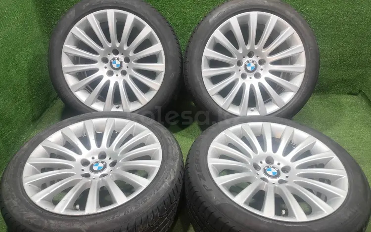 Диск с резиной разноширокие 275/40 R19 8, 5J BMW F01 стиль 235 за 550 000 тг. в Алматы