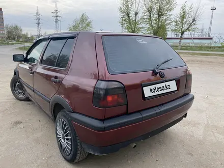 Volkswagen Golf 1993 года за 1 350 000 тг. в Костанай – фото 5