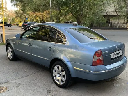 Volkswagen Passat 2001 года за 3 200 000 тг. в Алматы – фото 6