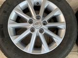 Диски от камри 50-55 r16 ориганал с зимними шинами 215х60х16 обмен есть за 195 000 тг. в Шымкент – фото 4