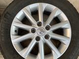 Диски от камри 50-55 r16 ориганал с зимними шинами 215х60х16 обмен есть за 195 000 тг. в Шымкент – фото 5