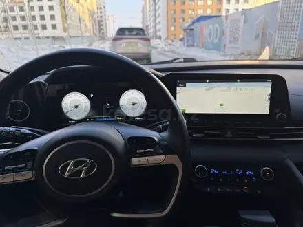 Hyundai Elantra 2021 года за 8 650 000 тг. в Астана – фото 4