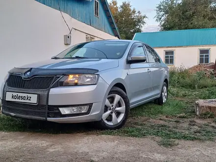 Skoda Rapid 2014 года за 5 000 000 тг. в Актобе – фото 7