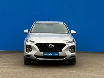 Hyundai Santa Fe 2019 года за 12 960 000 тг. в Алматы – фото 2