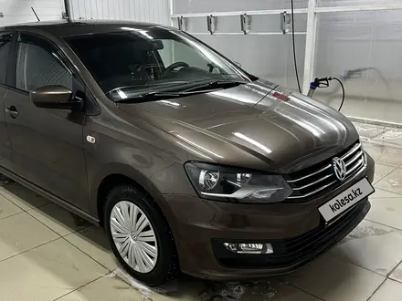 Volkswagen Polo 2016 года за 5 700 000 тг. в Петропавловск – фото 8