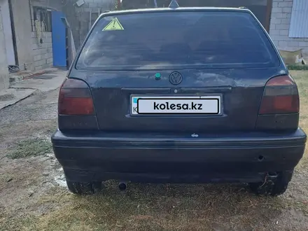 Volkswagen Golf 1995 года за 900 000 тг. в Шымкент – фото 6