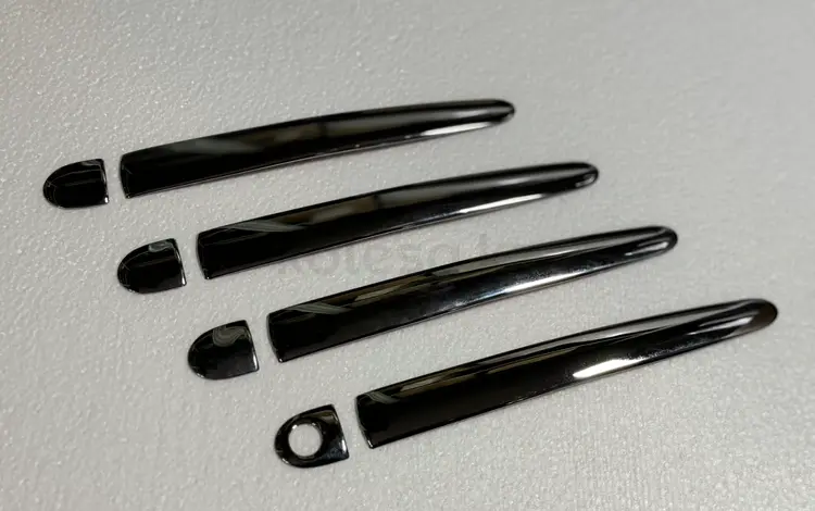 Накладки (хром) на дверные ручки Toyota Land Cruiser 150 за 23 900 тг. в Уральск