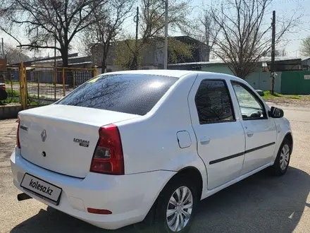 Renault Logan 2011 года за 2 150 000 тг. в Алматы – фото 9