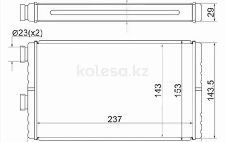 Радиатор печки за 9 200 тг. в Павлодар