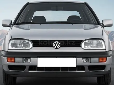 Стекло фары фонари VW Volkswagen GOLF III за 5 000 тг. в Актобе