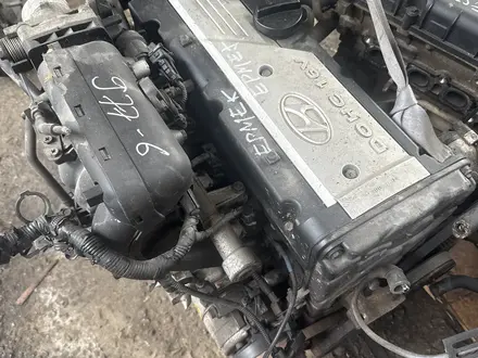 Контрактный двигатель G4ED 1.6 лит Hyundai Accent Avante Verna Getz за 320 000 тг. в Алматы – фото 3
