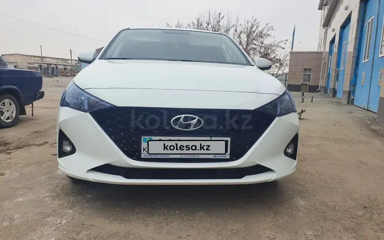 Hyundai Accent 2021 года за 7 500 000 тг. в Айтеке би