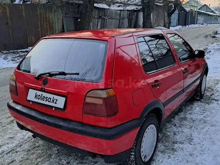 Volkswagen Golf 1993 года за 1 250 000 тг. в Алматы – фото 3