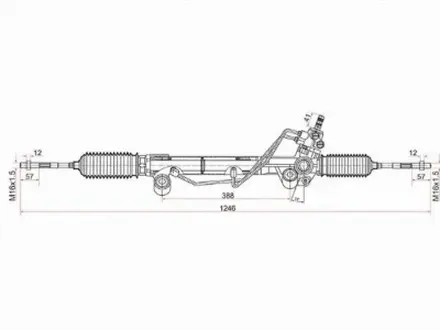 Рулевая рейка за 81 250 тг. в Алматы