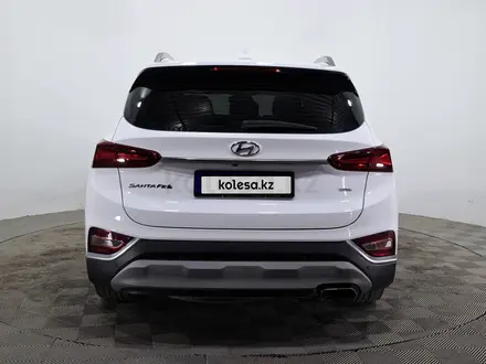 Hyundai Santa Fe 2020 года за 13 100 000 тг. в Алматы – фото 6