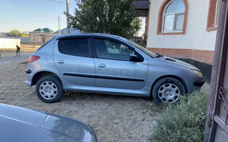 Peugeot 206 2005 годаүшін2 000 000 тг. в Кызылорда