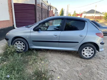 Peugeot 206 2005 года за 2 000 000 тг. в Кызылорда – фото 2