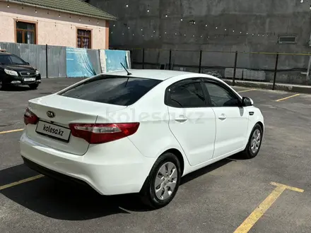 Kia Rio 2014 года за 4 200 000 тг. в Шымкент – фото 5