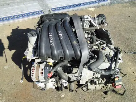 Контрактный двигатель HR15 Nissan Tiida за 200 000 тг. в Алматы – фото 2