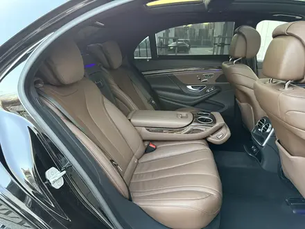 Mercedes-Benz S 500 2015 года за 23 990 000 тг. в Алматы – фото 21