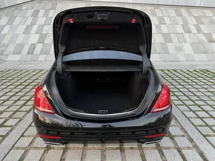 Mercedes-Benz S 500 2015 года за 23 990 000 тг. в Алматы – фото 29