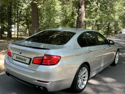 BMW 528 2014 года за 12 000 000 тг. в Тараз – фото 9