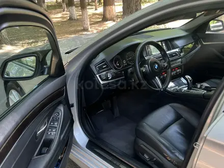 BMW 528 2014 года за 12 000 000 тг. в Тараз – фото 11