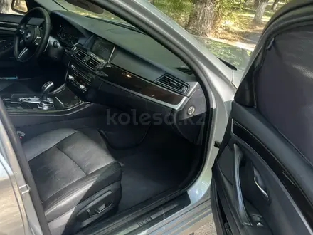BMW 528 2014 года за 12 000 000 тг. в Тараз – фото 14