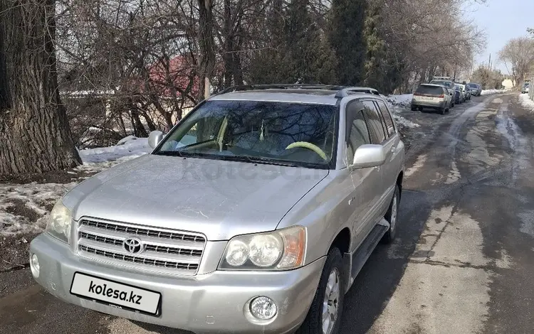 Toyota Highlander 2002 года за 6 750 000 тг. в Алматы