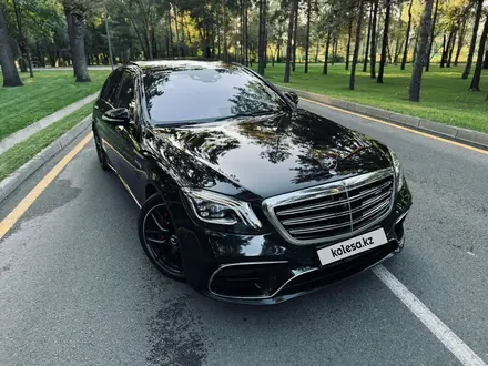 Mercedes-Benz S 63 AMG 2018 года за 61 800 000 тг. в Алматы – фото 3