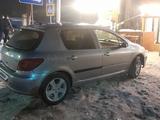 Peugeot 307 2003 года за 1 500 000 тг. в Алматы – фото 4