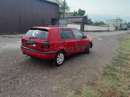 Volkswagen Golf 1992 года за 1 000 000 тг. в Шымкент – фото 4