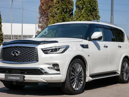 Infiniti QX80 2019 года за 18 900 000 тг. в Алматы – фото 2