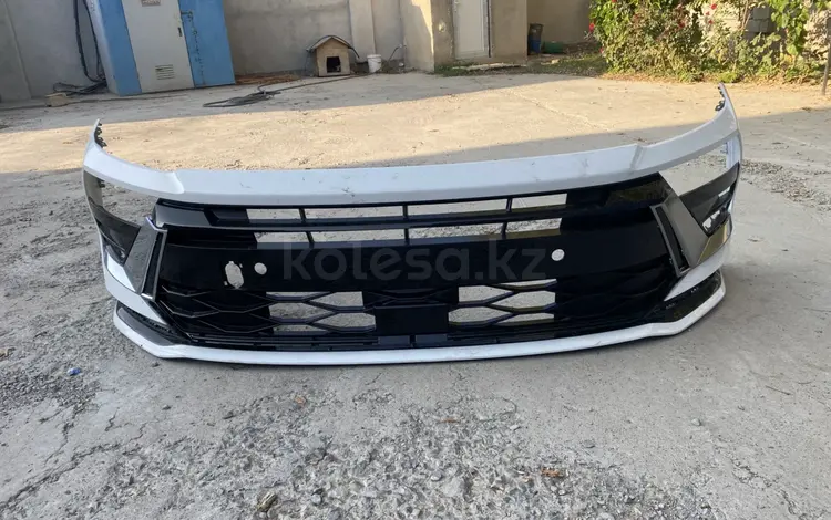 Передний бампер сборе кузовные детали KIA Hyundai за 1 000 тг. в Астана